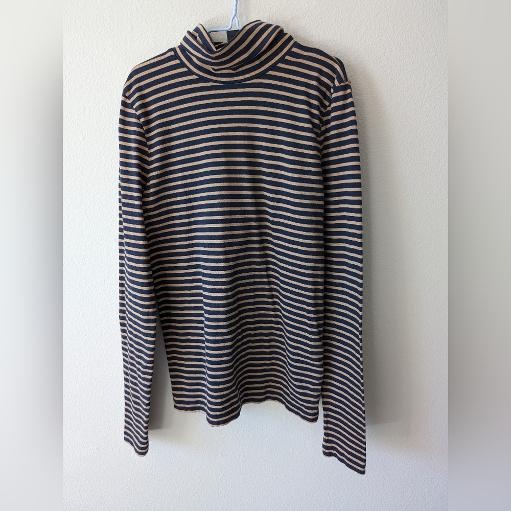 J.Crew Women's Long Sleeve Tissue Turtleneck Tee XXS